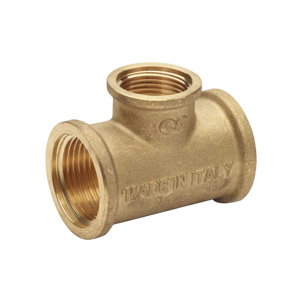 TEE FEMMINA RIDOTTO CENTRALE IN OTTONE GIALLO