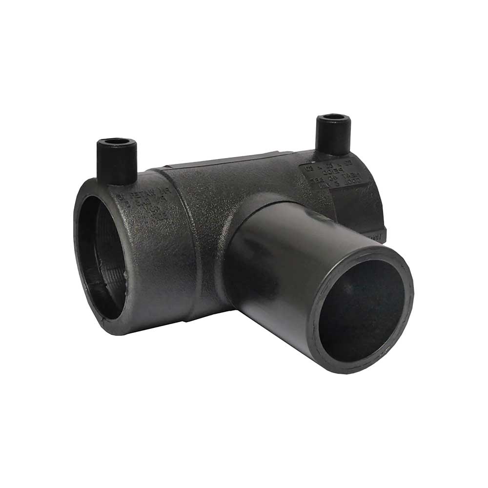 TEE ELETTROSALDABILE PER TUBO POLIETILENE ACQUA E GAS UNIDELTA