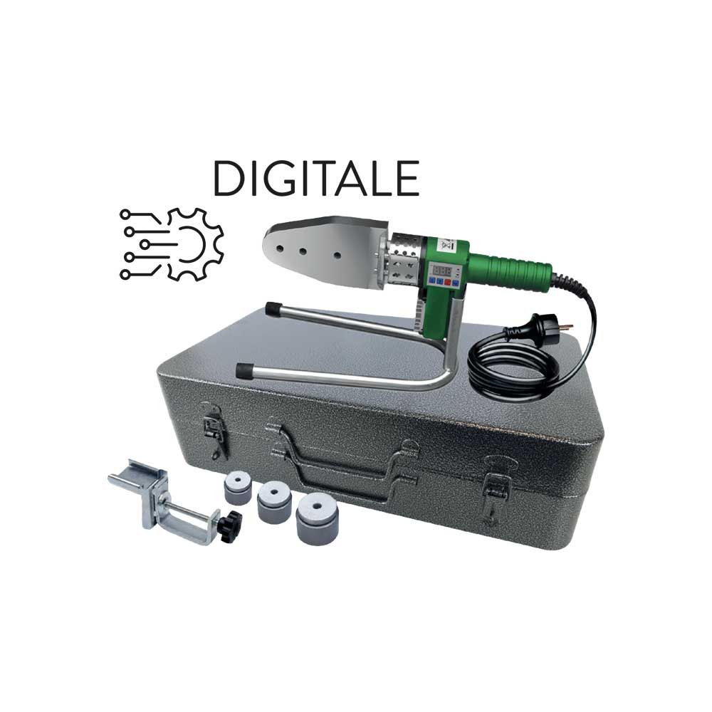POLIFUSORE REGOLABILE DIGITALE CON ACCESSORI E VALIGETTA