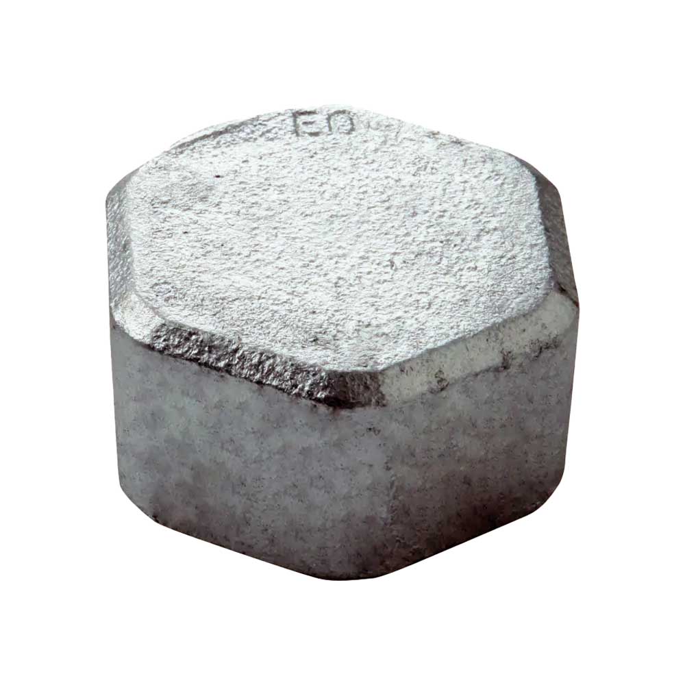 TAPPO FEMMINA IN GHISA ZINCATA