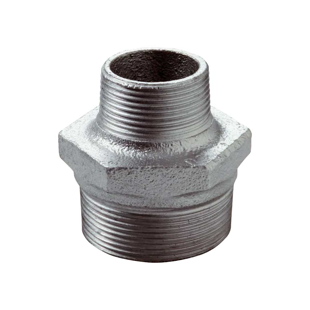NIPLES RIDOTTO IN GHISA ZINCATA