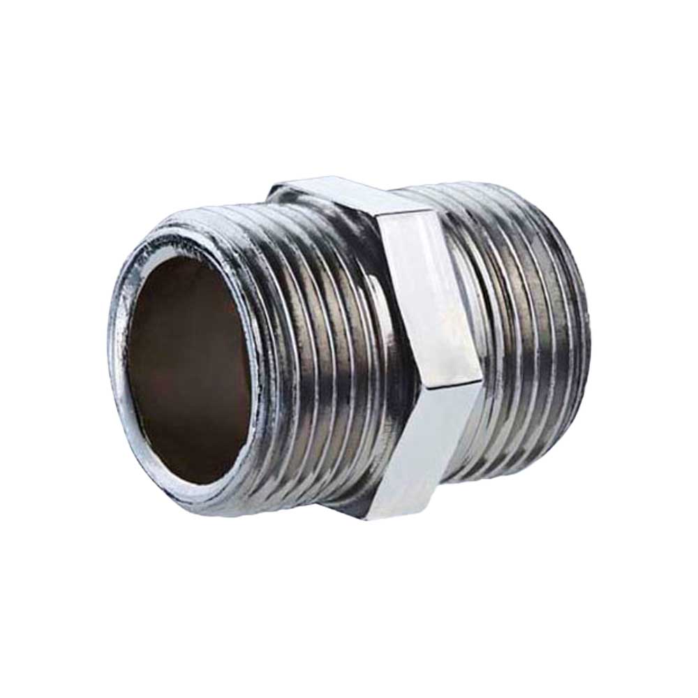 Niples Doppio Maschio/Maschio In Acciaio Zincato Oter