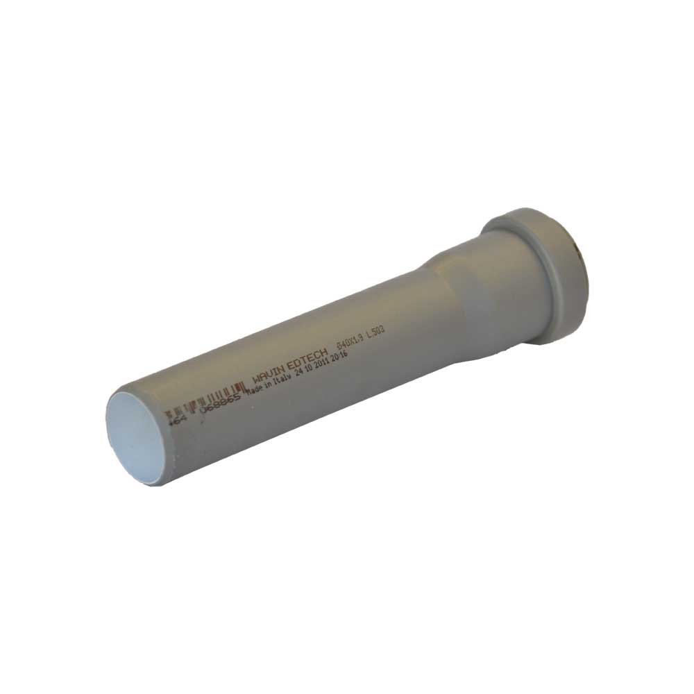 TUBO A INNESTO BAMPLAST PP-TECH Ø90 CON 1 BICCHIERE