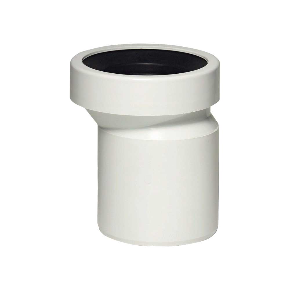 MANICOTTO WC ECCENTRICO A INNESTO