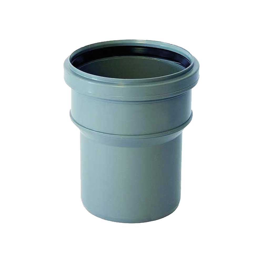 MANICOTTO A INNESTO DI PASSAGGIO PVC-PP CON GUARNIZIONE