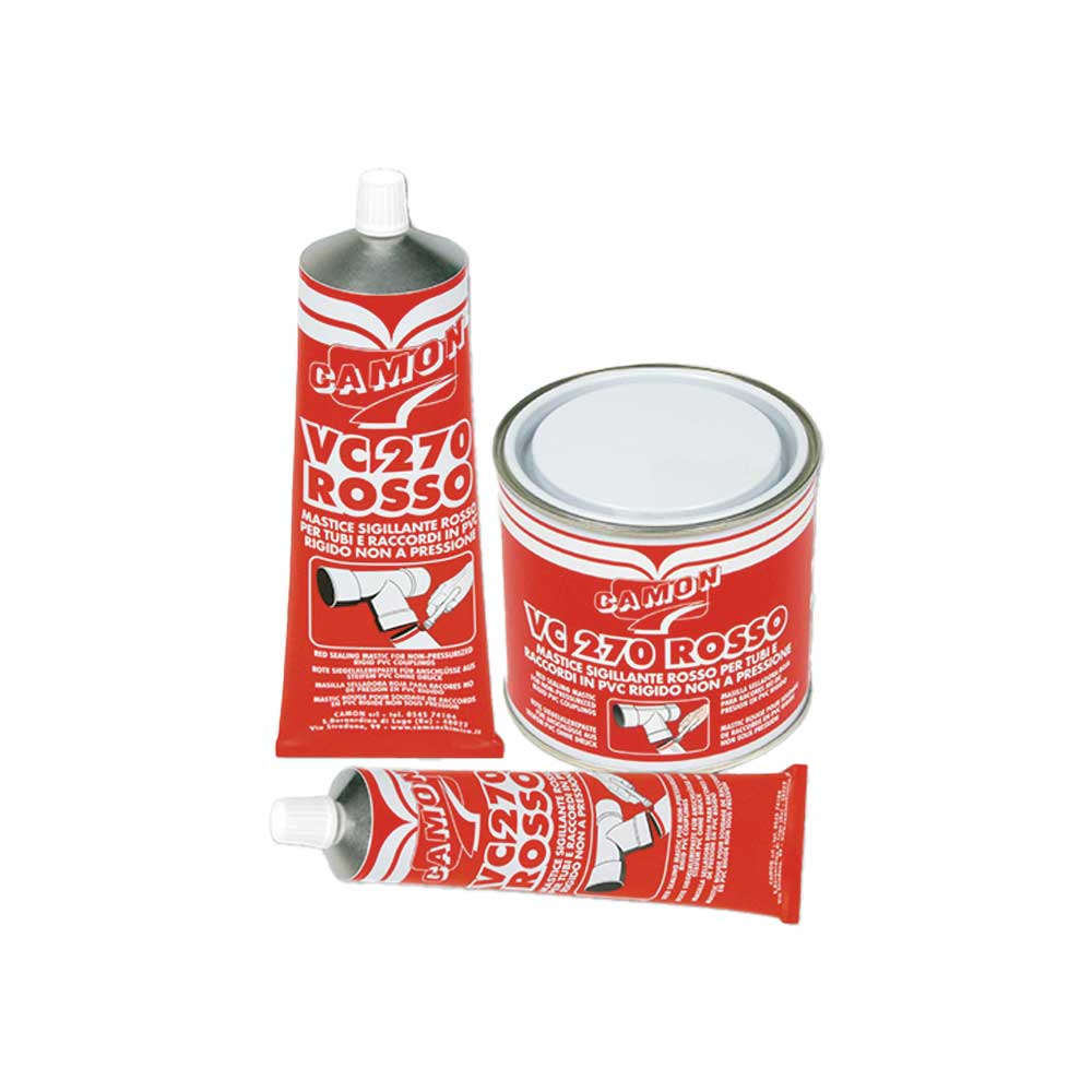 ADESIVO SIGILLANTE PER PVC VC270 ROSSO