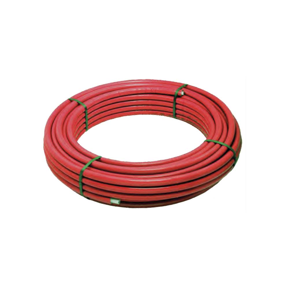 TUBO MULTISTRATO PE-RT/AL/PE-RT RIVESTITO ROSSO PER ACQUA FLEX ALL UNIDELTA