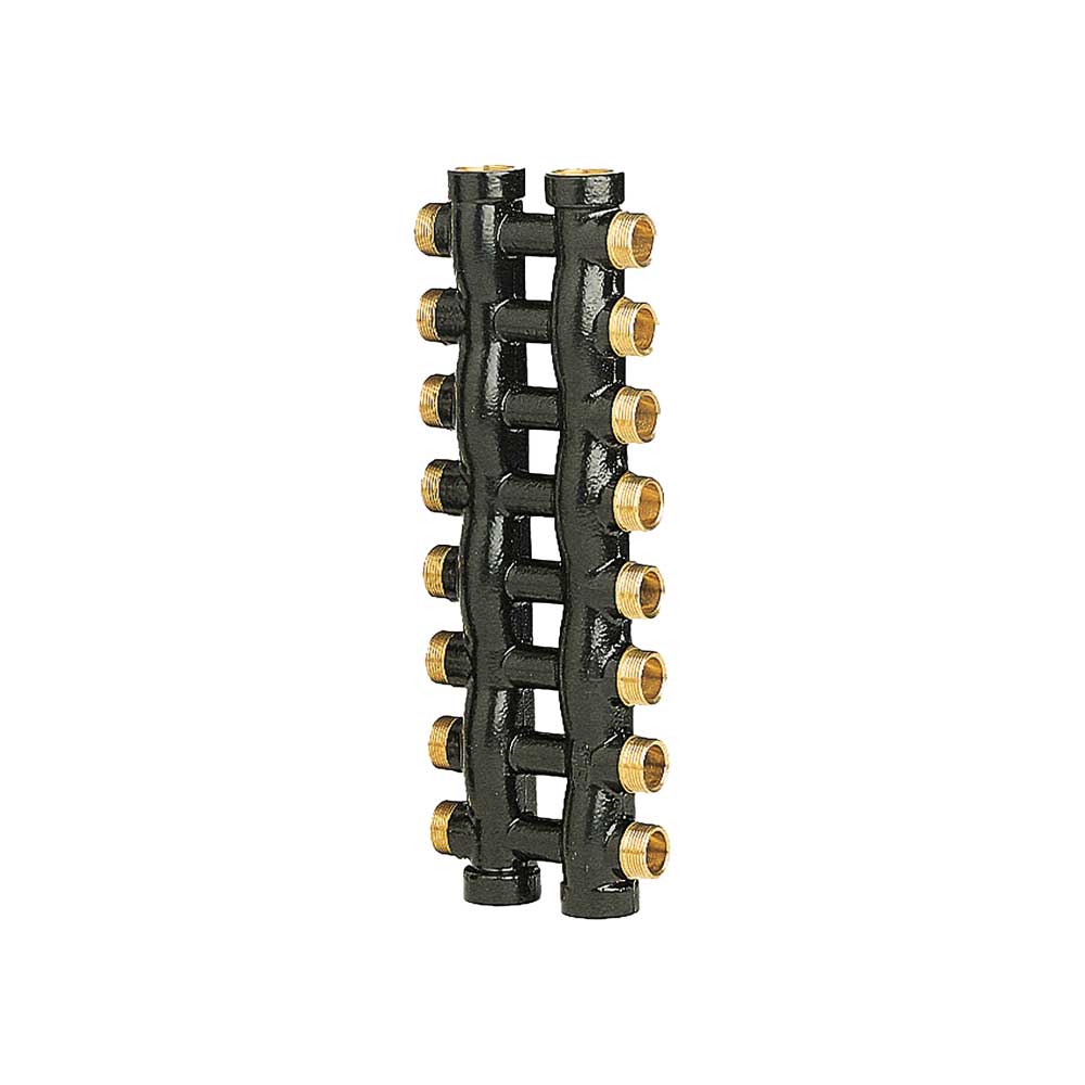 COLLETTORE COMPLANARE MASCHIO/FEMMINA 3/4 PER TUBO RAME/PEX/MULTISTRATO ICMA