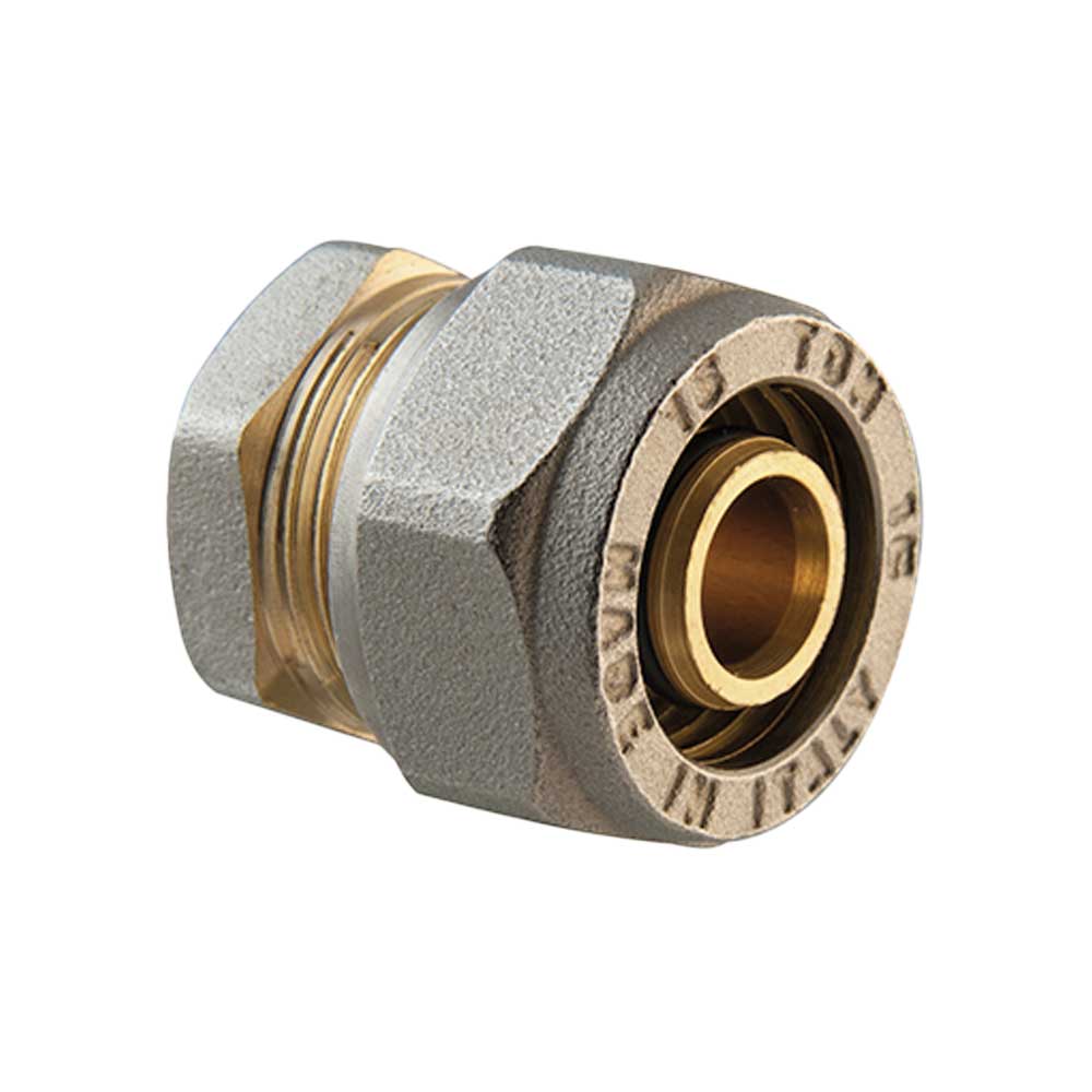 TAPPO TERMINALE A COMPRESSIONE PER TUBO MULTISTRATO TDM