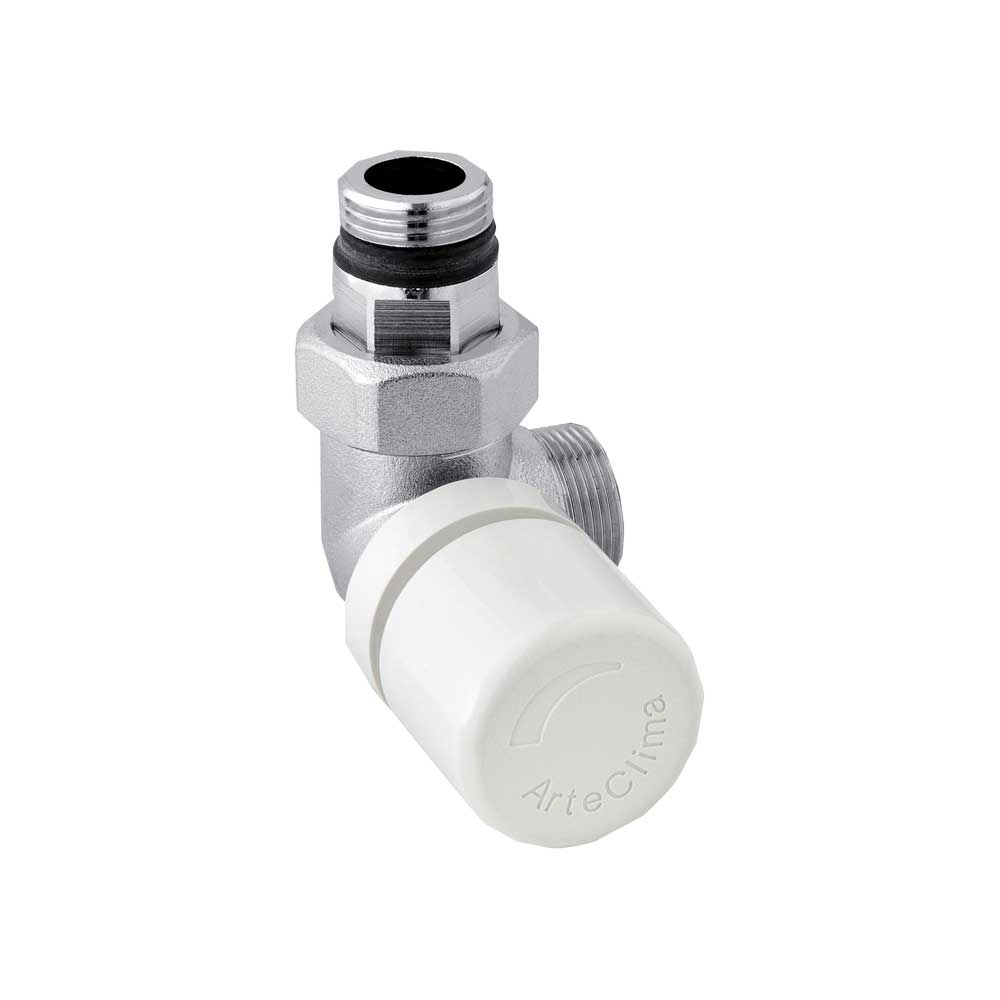 VALVOLA AD ANGOLO SX TERMOSTATIZZABILE ARTECLIMA