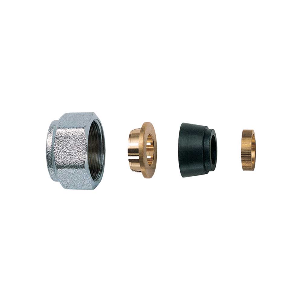 ADATTATORE PER TUBO RAME CON CALOTTA FILETTO 24x19 FAR