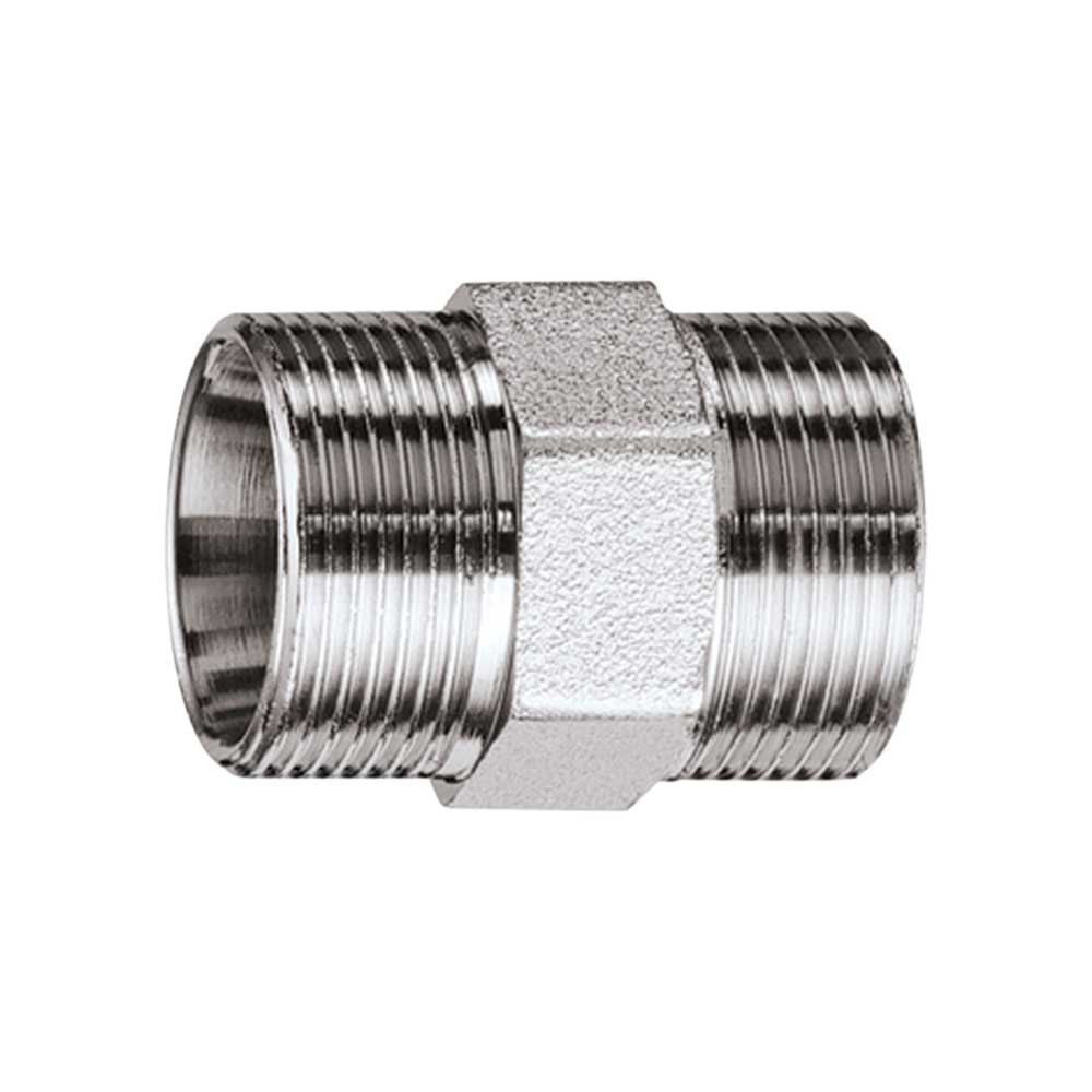 NIPLES DOPPIO MONOCONO PER TUBO RAME, PLASTICA E MULTISTRATO CROMATO FAR