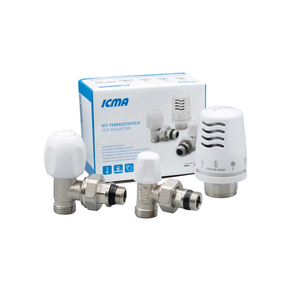 KIT TERMOSTATICO A SQUADRA TULIPANO ICMA