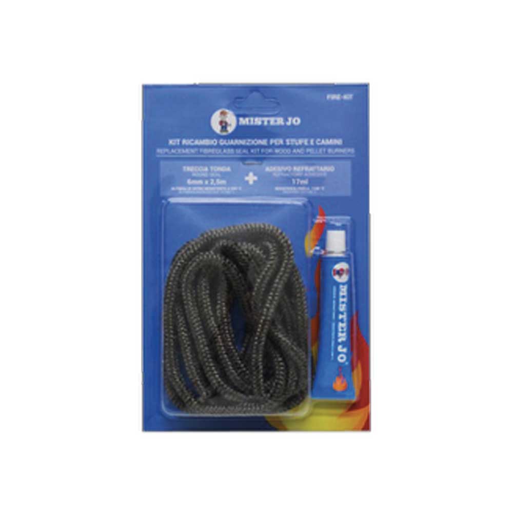 Kit Ricambio Treccia + Silicone Alta Temperatura