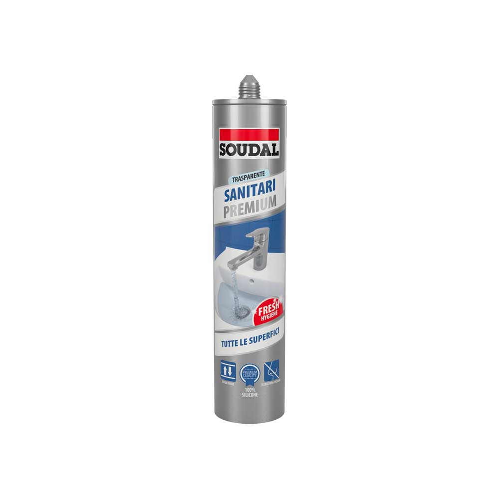 SILICONE NEUTRO SANITARI PREMIUM SOUDAL