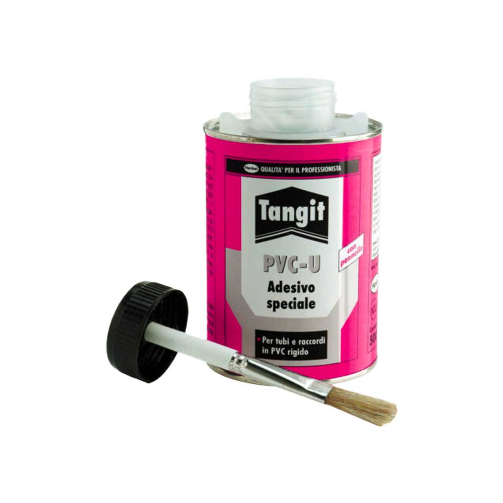 ADESIVO PER PVC TANGIT IN BARATTOLO CON PENNELLO