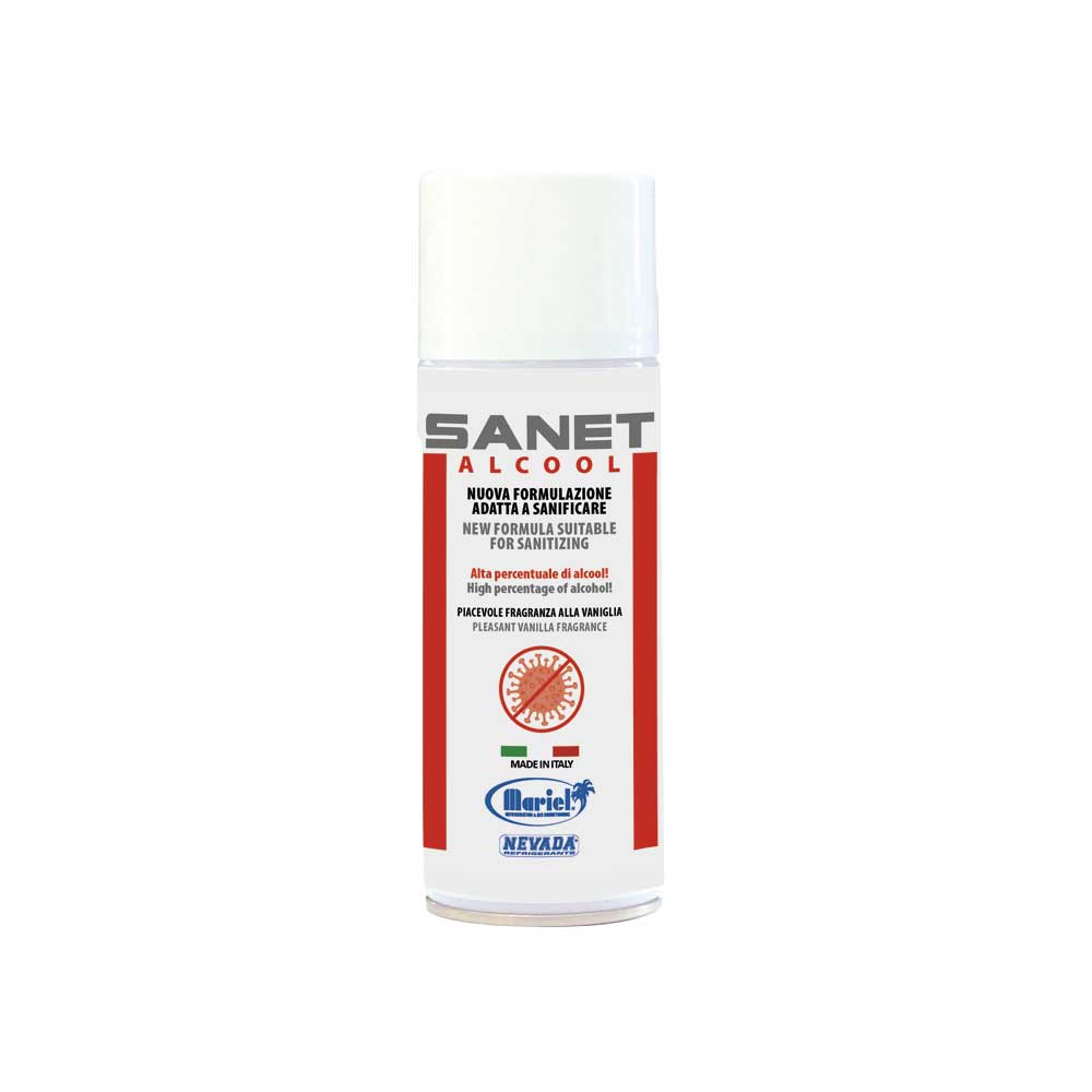 IGIENIZZANTE SPRAY A BASE ALCOLICA SANET ALCOOL
