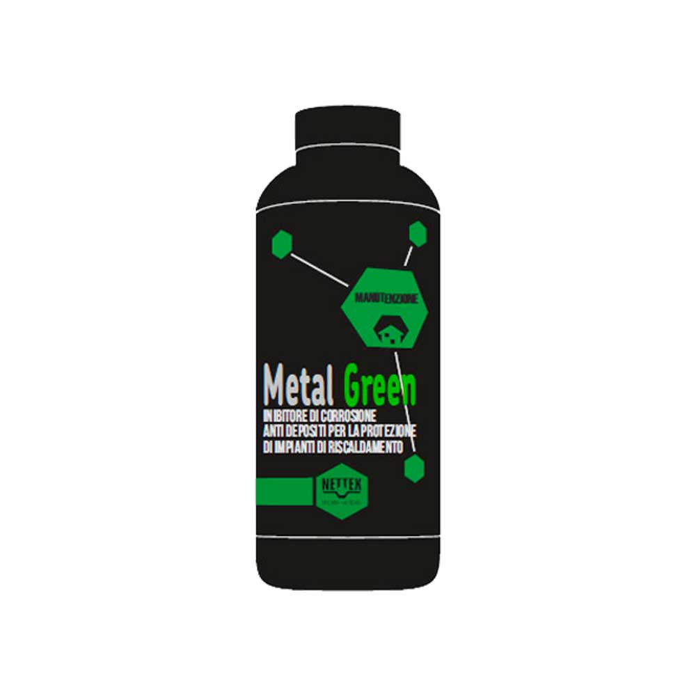 INIBITORE DI CORROSIONE PER PROTEZIONE IMPIANTI DI RISCALDAMENTO METAL GREEN