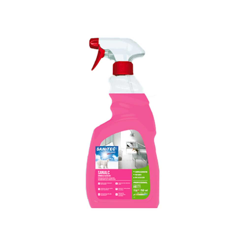 DETERGENTE A BASE ALCOLICA SANIALC SPRAY