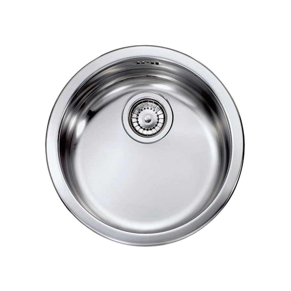 LAVELLO INOX AD INCASSO CINZIA ROTONDO