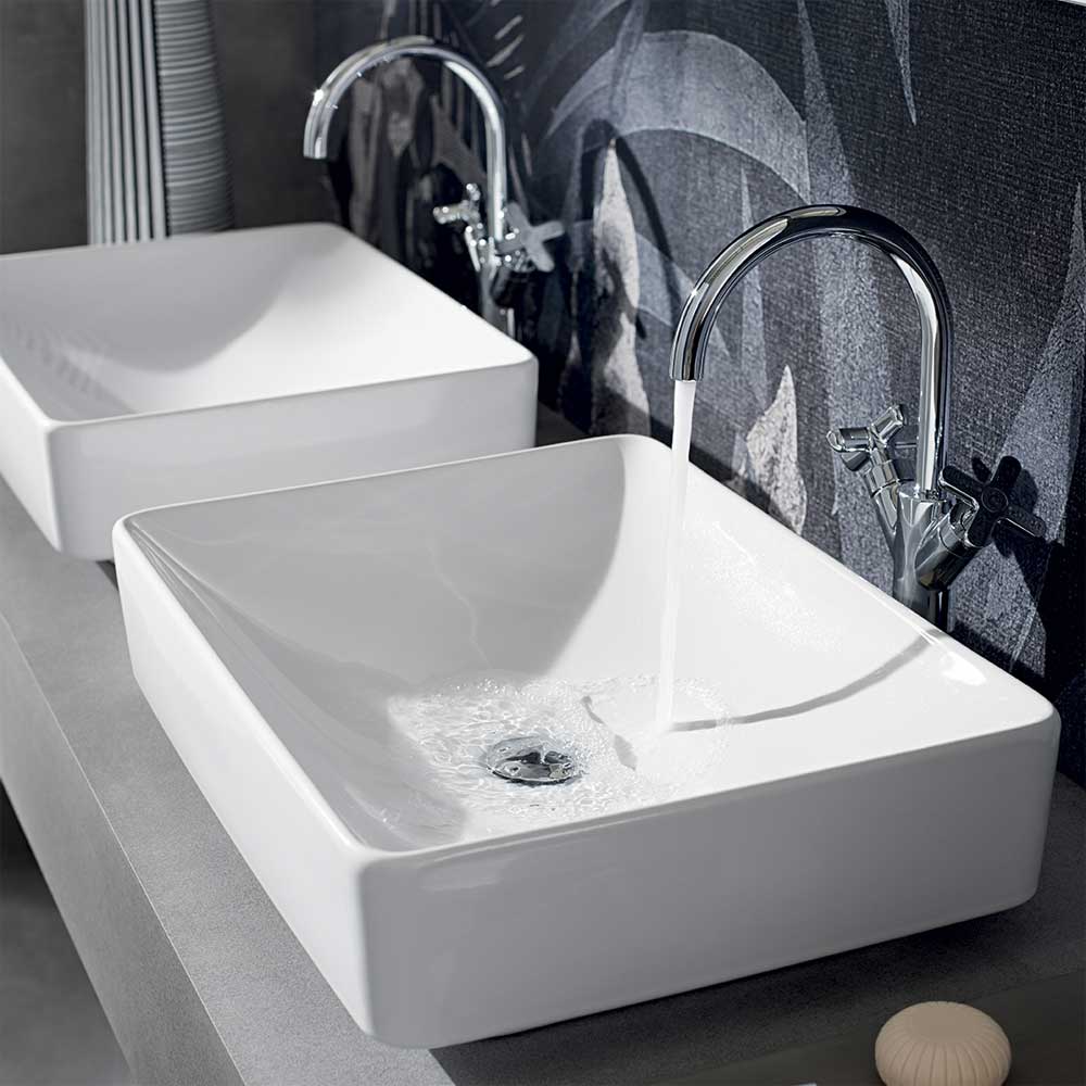 LAVABO DA APPOGGIO RETTANGOLARE VARIFORM SPR