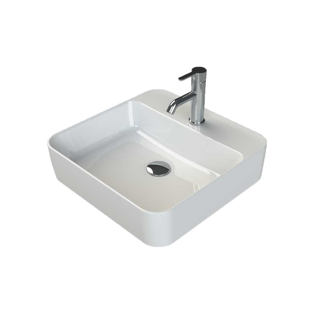 LAVABO DA APPOGGIO QUADRATO CPR SERIE ONE