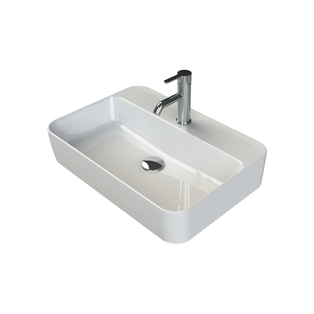 LAVABO DA APPOGGIO RETTANGOLARE CPR SERIE ONE