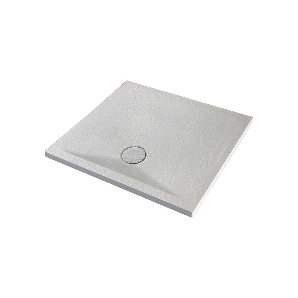PIATTO DOCCIA QUADRATO PIETRACERAMICA H.4 GESSO