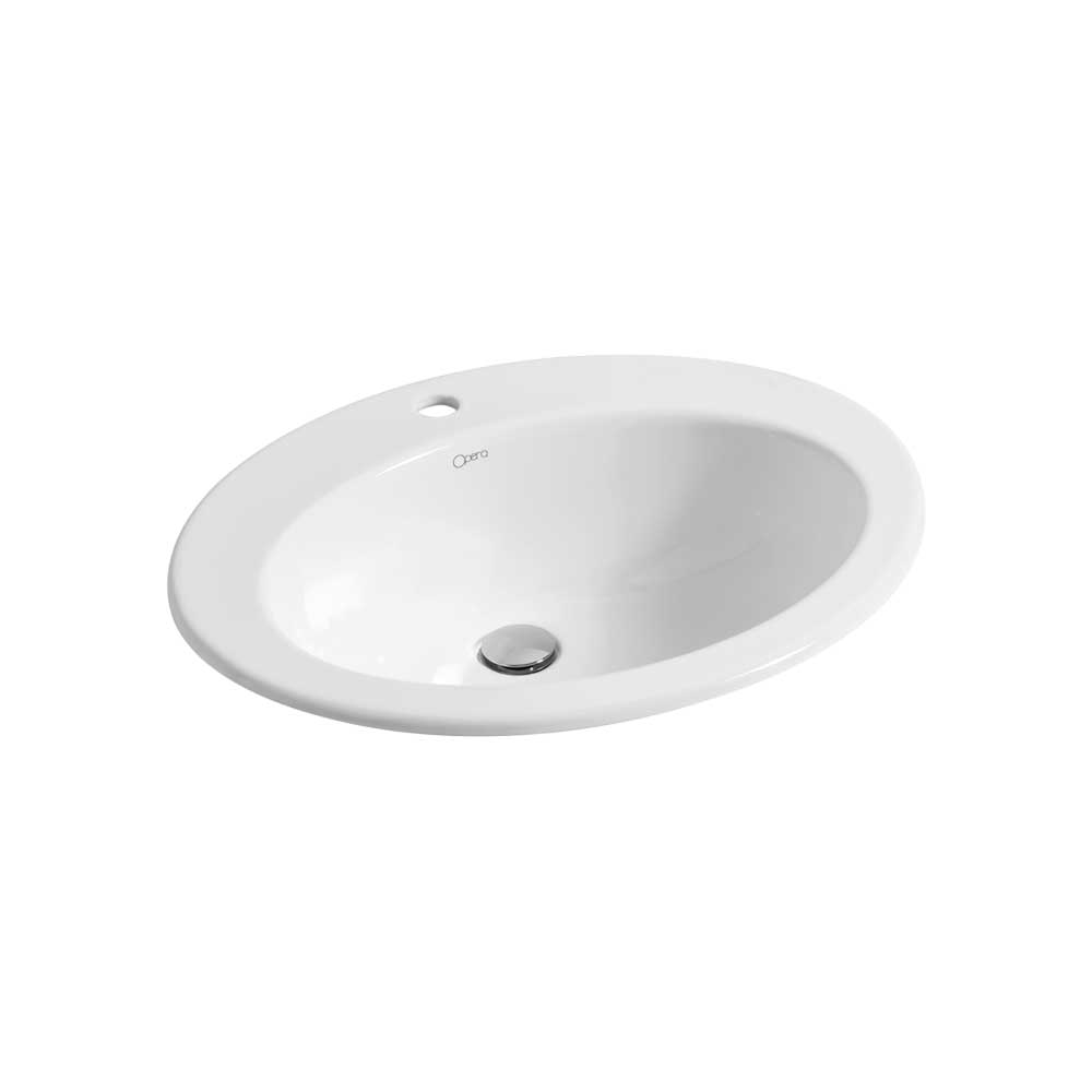 LAVABO DA INCASSO SOPRAPIANO DECOR 56 CPR