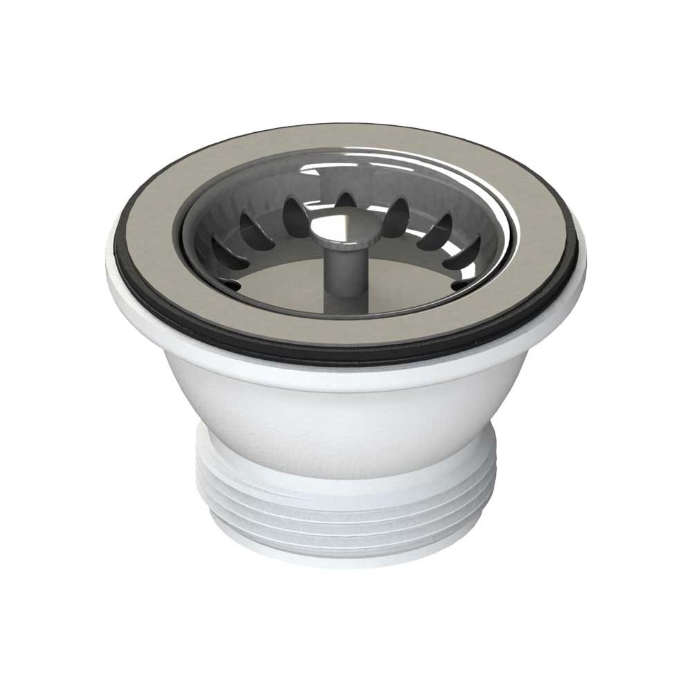 PILETTA CANESTRO PER LAVELLO CUCINA CON FORO Ø60 STP