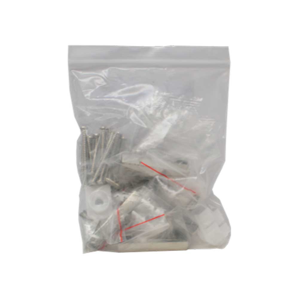 KIT DI MONTAGGIO PER PORTA DOCCIA A BATTENTE FAST COD. 00448