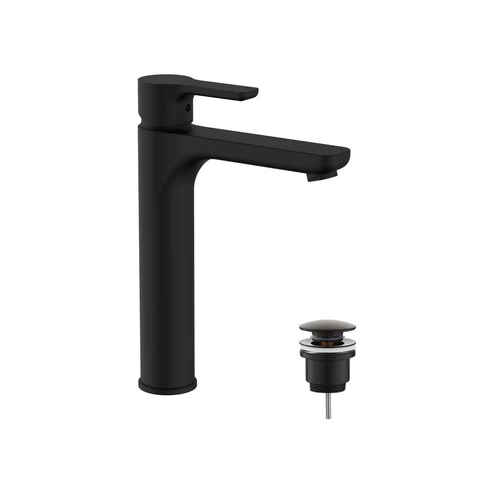 Miscelatore Lavabo Super Goodlife Nero Opaco