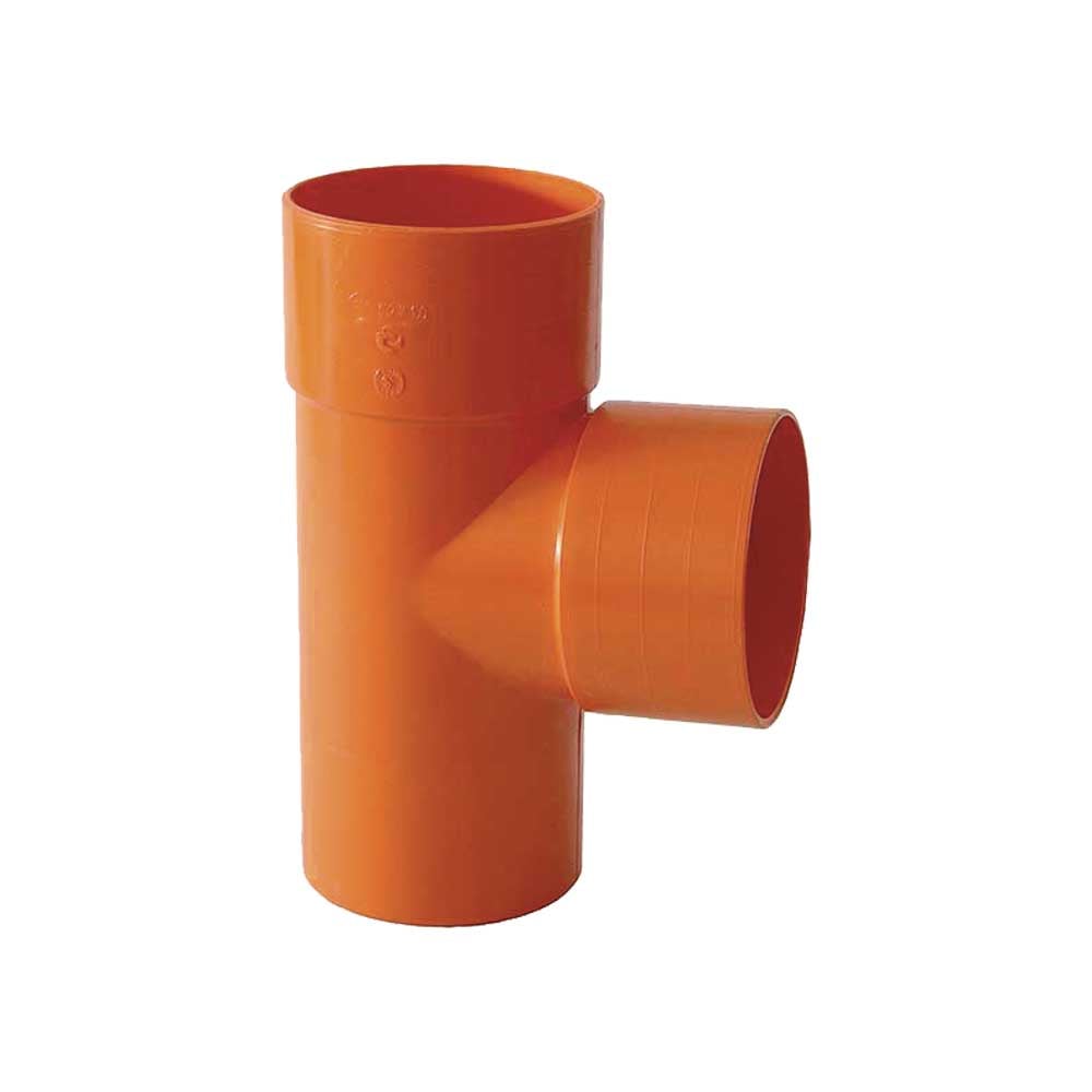 BRAGA A 87,30° IN PVC ARANCIO