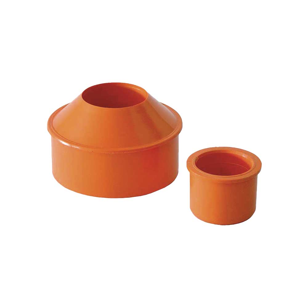 AUMENTO INTERNO CONCENTRICO IN PVC ARANCIO