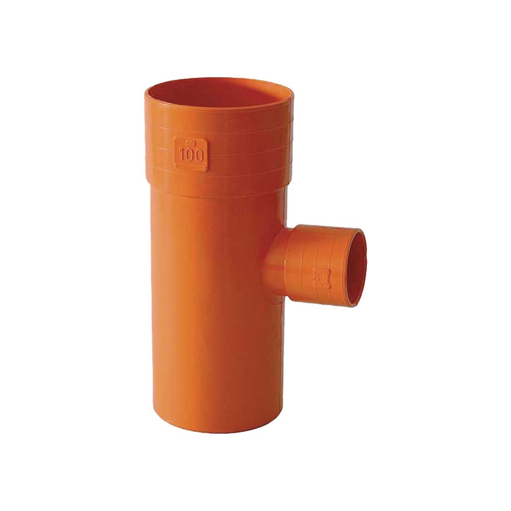 BRAGA RIDOTTA A 87,30° IN PVC ARANCIO