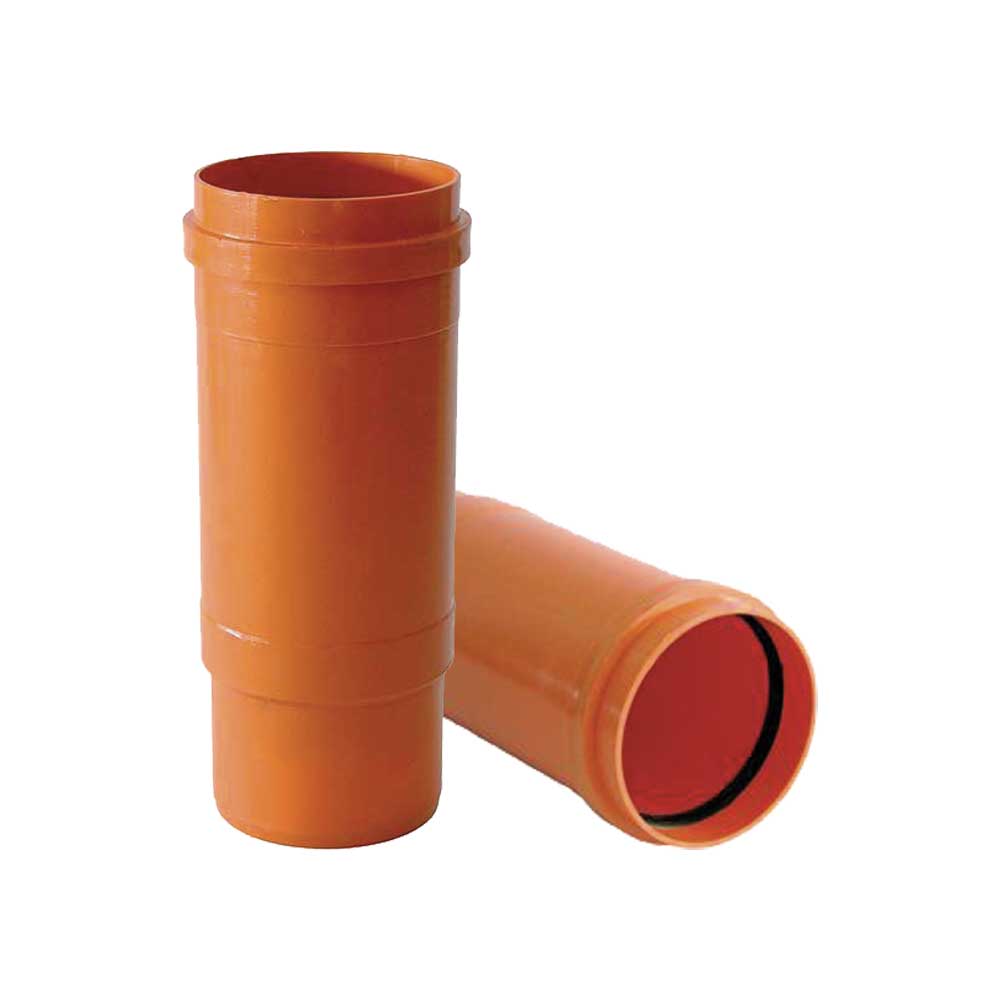 GIUNTO DI DILATAZIONE CON GUARNIZIONE A LABBRO IN PVC ARANCIO