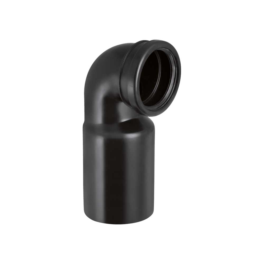 CURVA DI SCARICO WC A 90° PER VASO SOSPESO