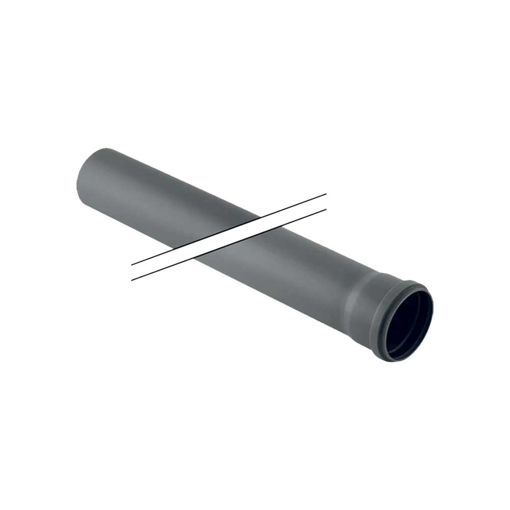 TUBO A INNESTO 1 BICCHIERE Ø 40 IN PP-HTs GEBERIT