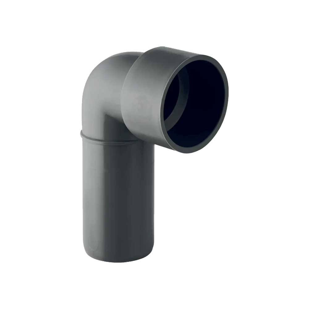 Curva Tecnica 90° A Innesto Per Sifone In Pp-Hts Geberit