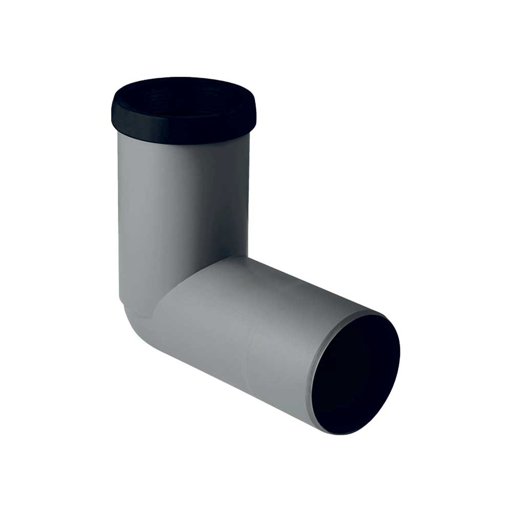 Curva Tecnica 90° Prolungata Per Wc A Pavimento In Pp-Hts Geberit