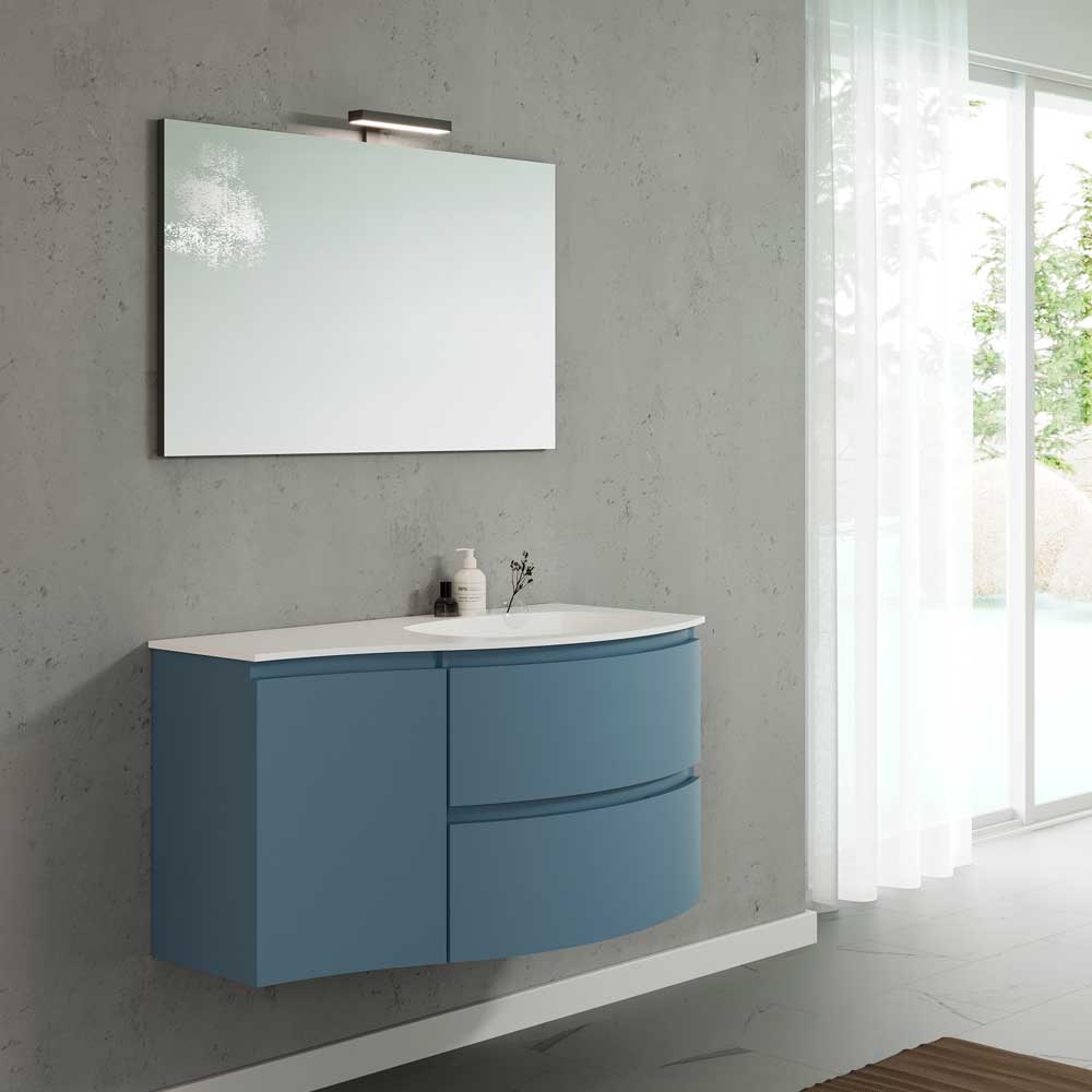 Composizione Mobile Da Bagno Sospeso Armonia 105