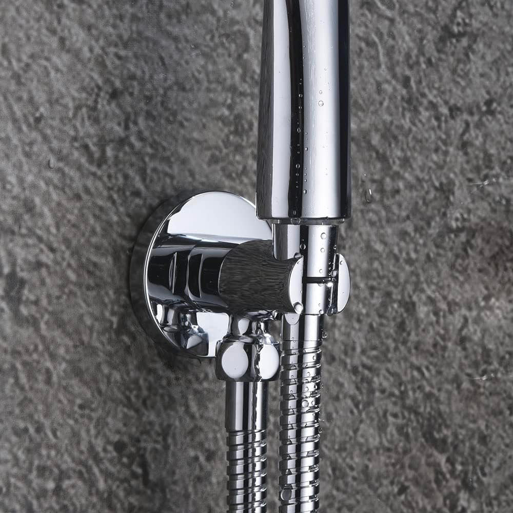 PRESA ACQUA CON SUPPORTO DOCCETTA LUSSO TONDO - img 5