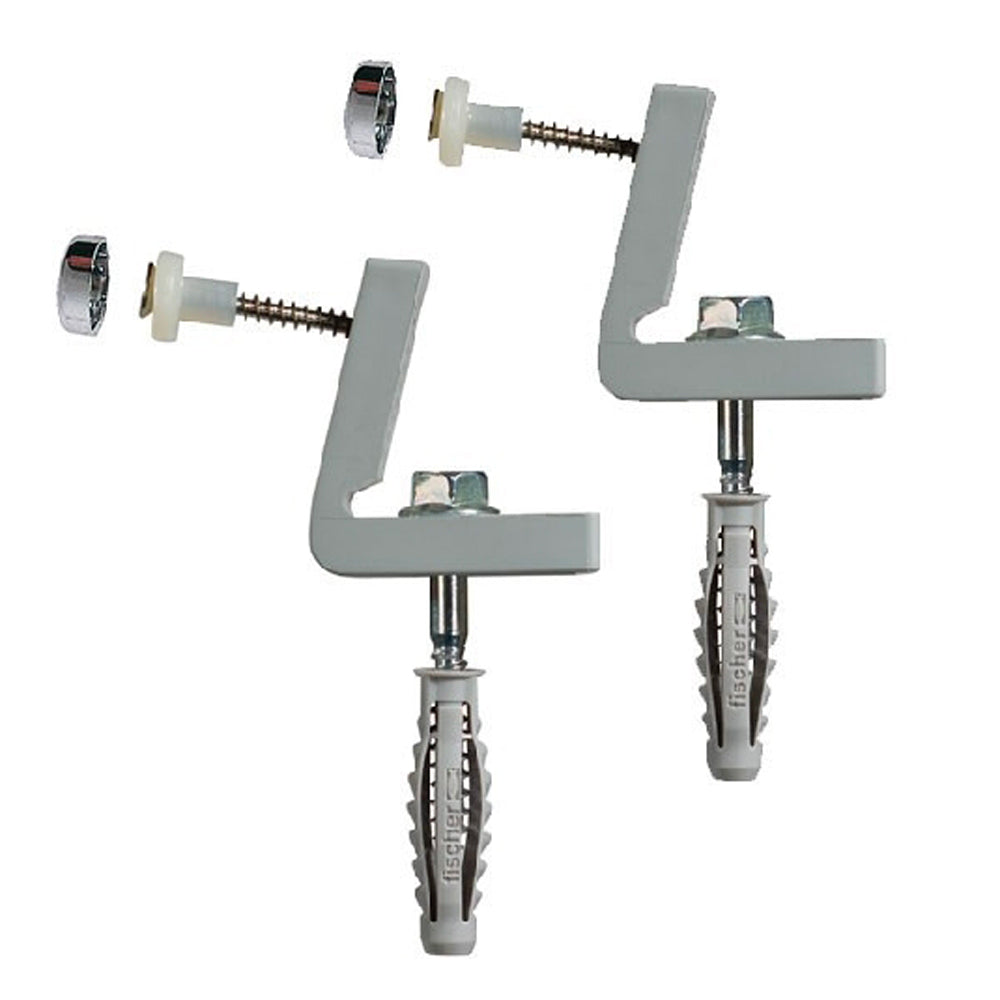 KIT DI FISSAGGIO LATERALE PER VASO E BIDET CON BULLONE BRONZATO - img 3
