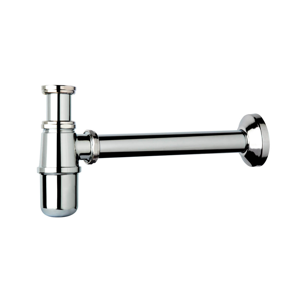 SIFONE PER LAVABO E BIDET A BOTTIGLIA IN OTTONE "EUROPA" TEA - img 2