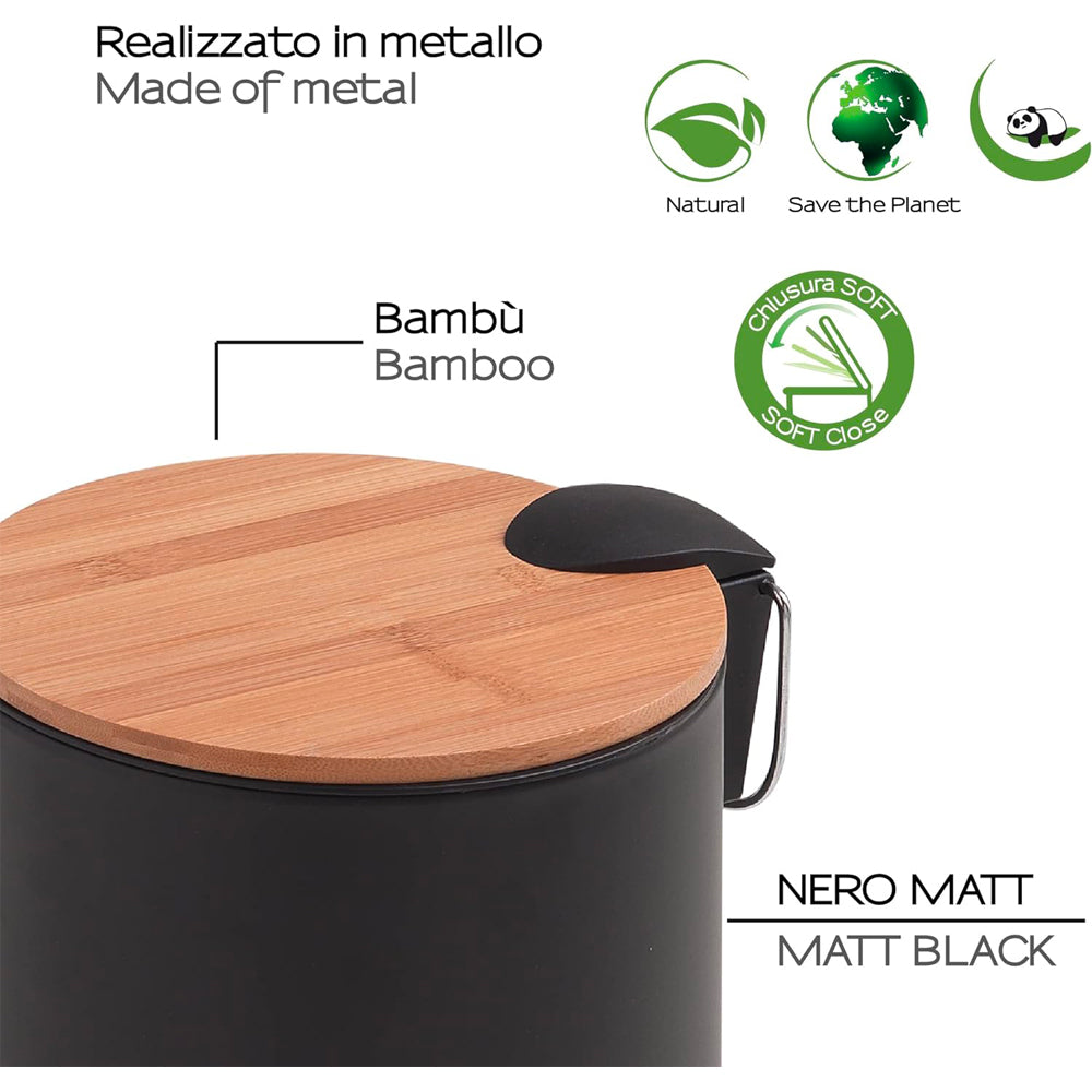 CESTINO PORTARIFIUTI "BAMBOO 5" - img 4