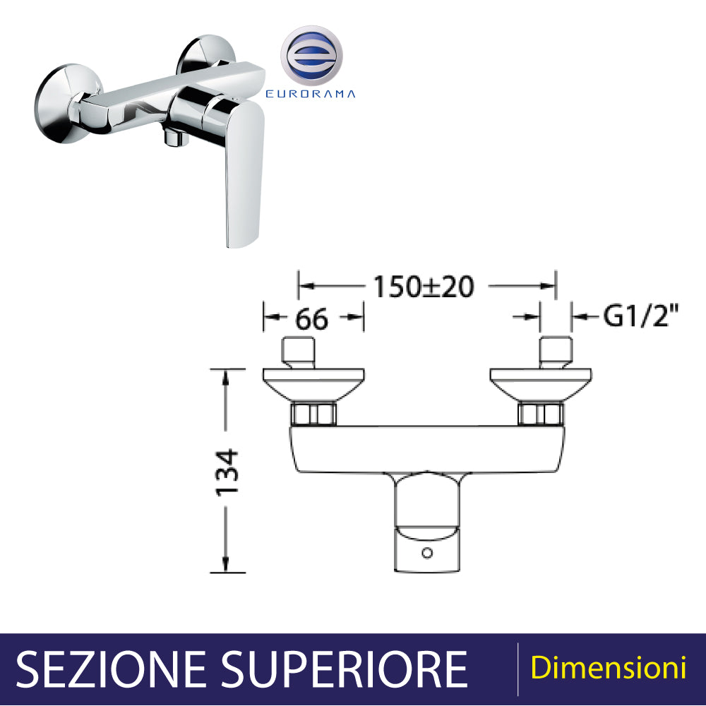 MISCELATORE DOCCIA ESTERNO "KLINT" - img 4