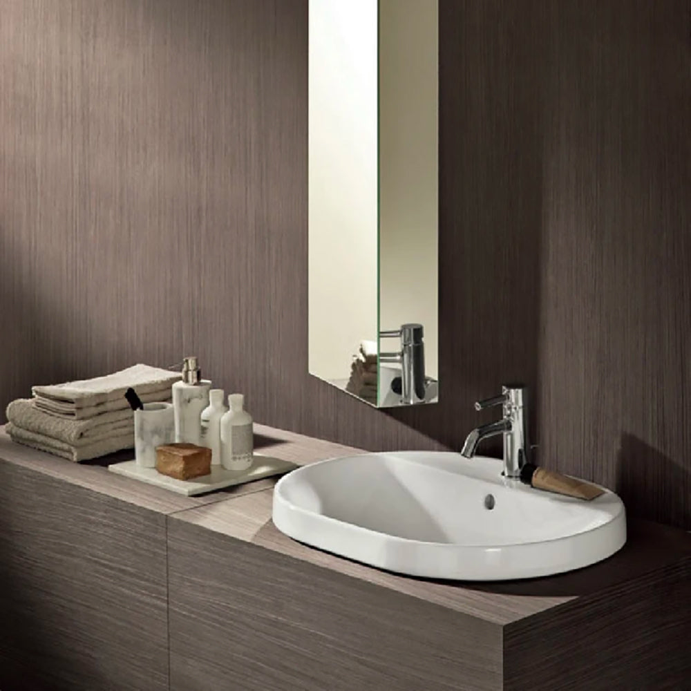 LAVABO A INCASSO SOPRAPIANO CPR ELLISSE - img 4