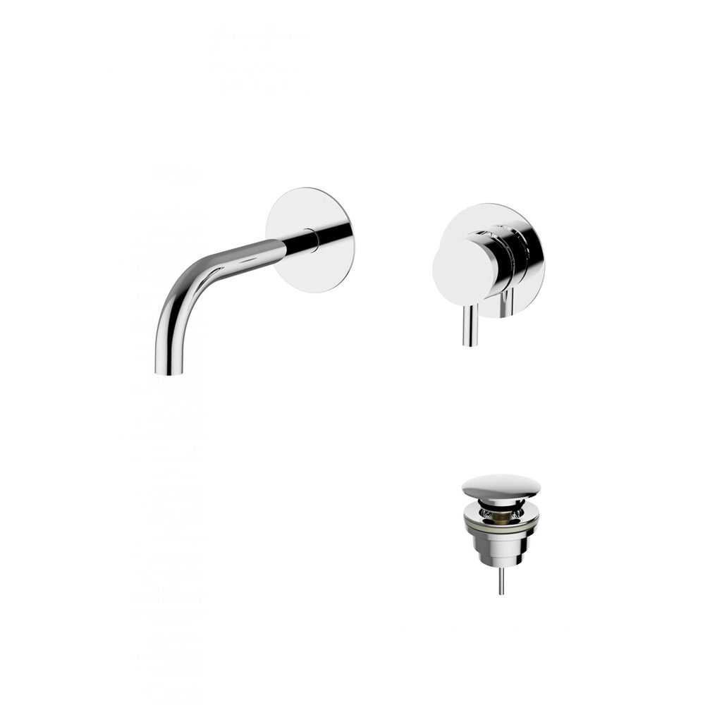 BATTERIA LAVABO INCASSO A PARETE JABIL 25 - img 2