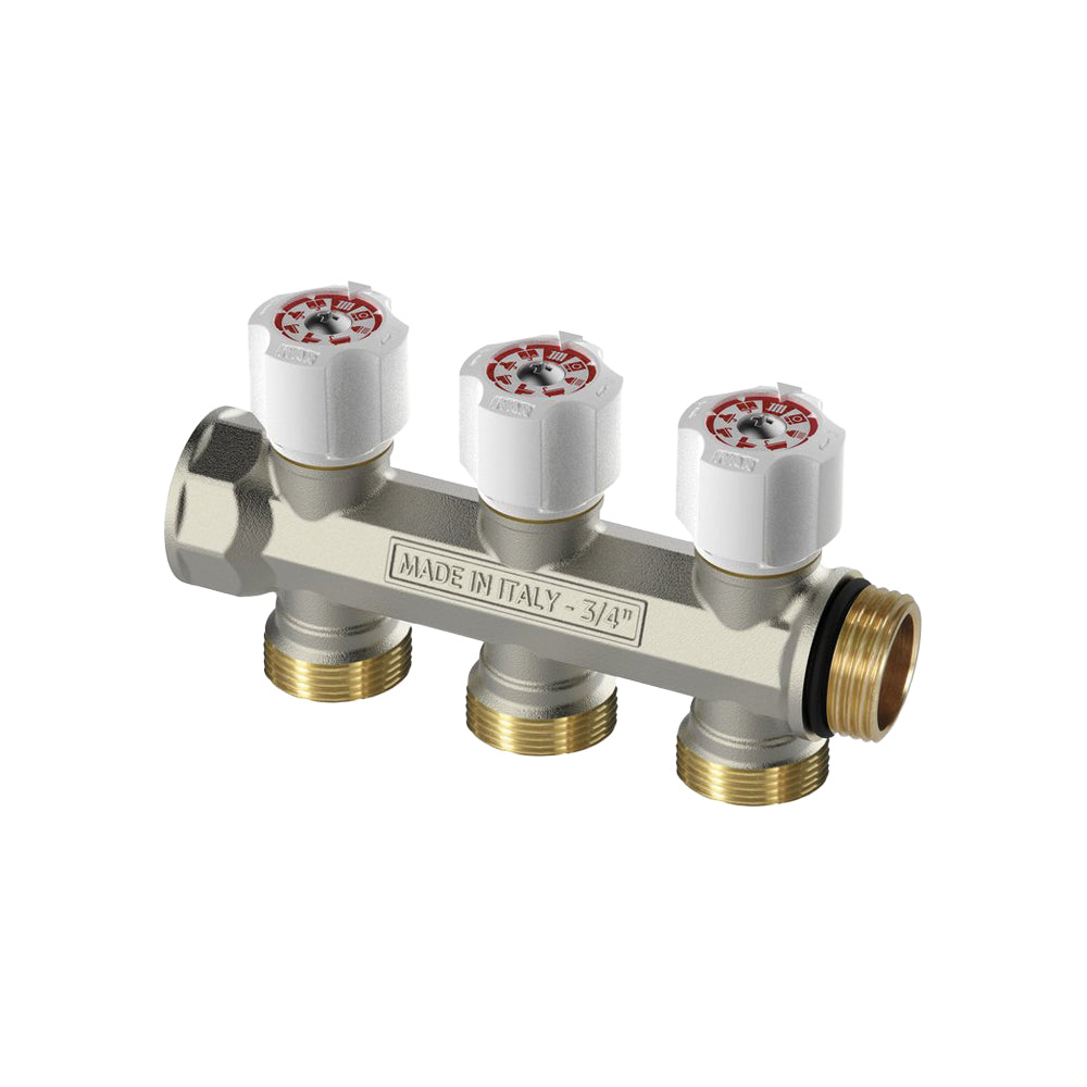 COLLETTORE LINEARE "EASY LOCK" CON RUBINETTI DI ARRESTO IVAR - img 2