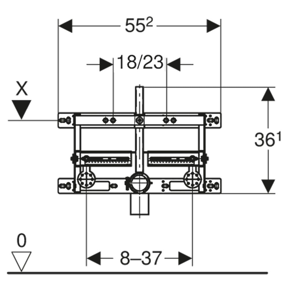 MODULO "COMBIFIX" PER BIDET SOSPESO - img 4